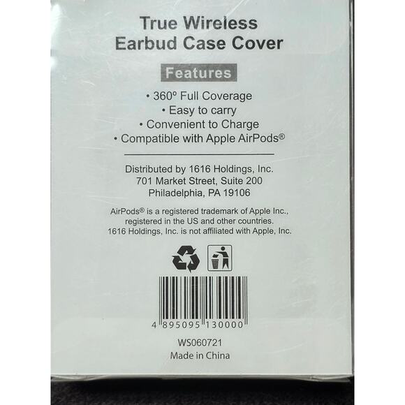 True Wireless Earbud Case Cover Fit for AirPods Convenient to Charge Secure Case - Picture 7 of 10